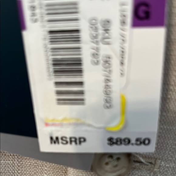 Men's Beige Vest by Perry Ellis XXL NWT - Picture 10 of 11